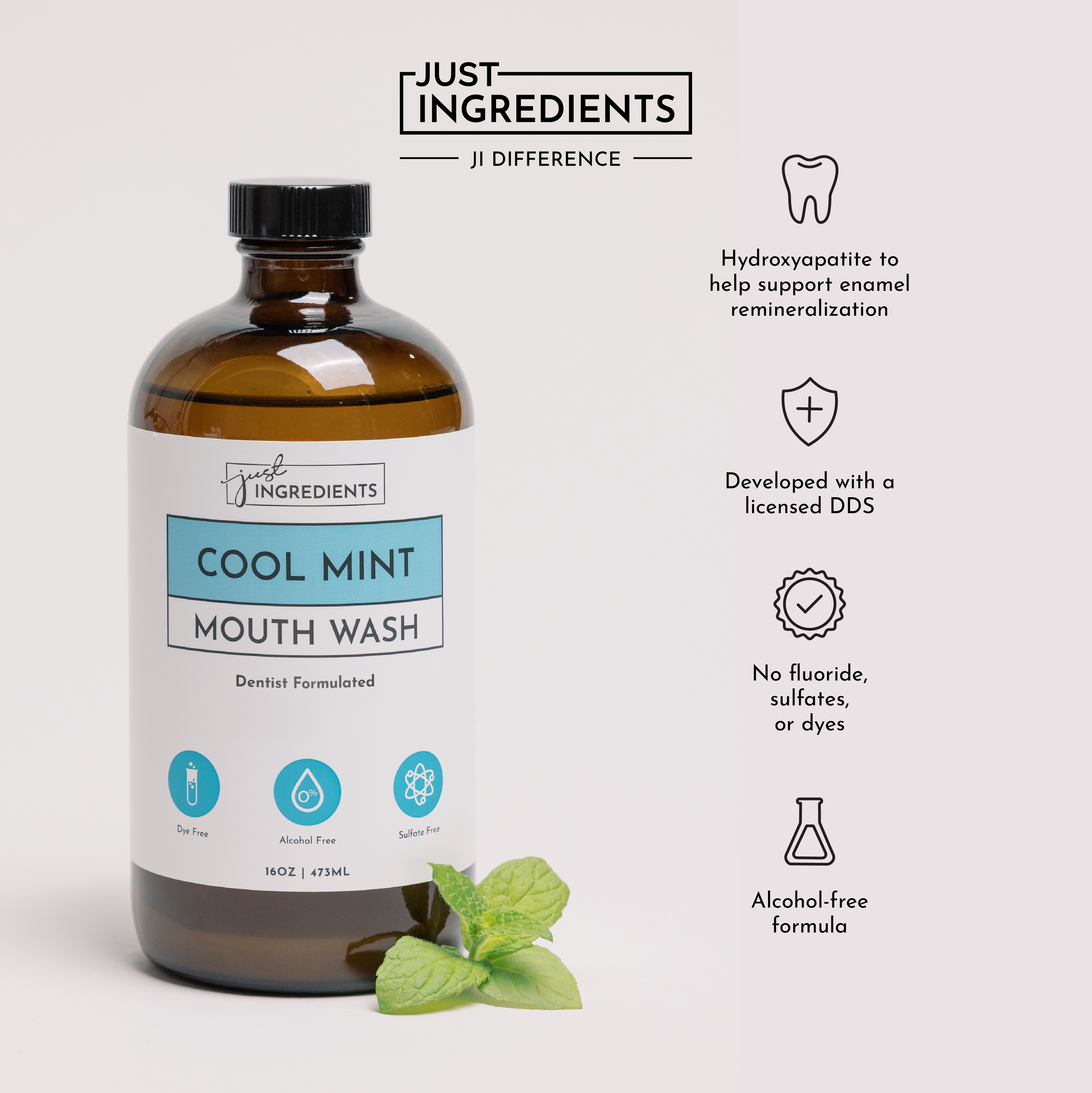 Remineralizing Mouth Wash (Cool Mint)