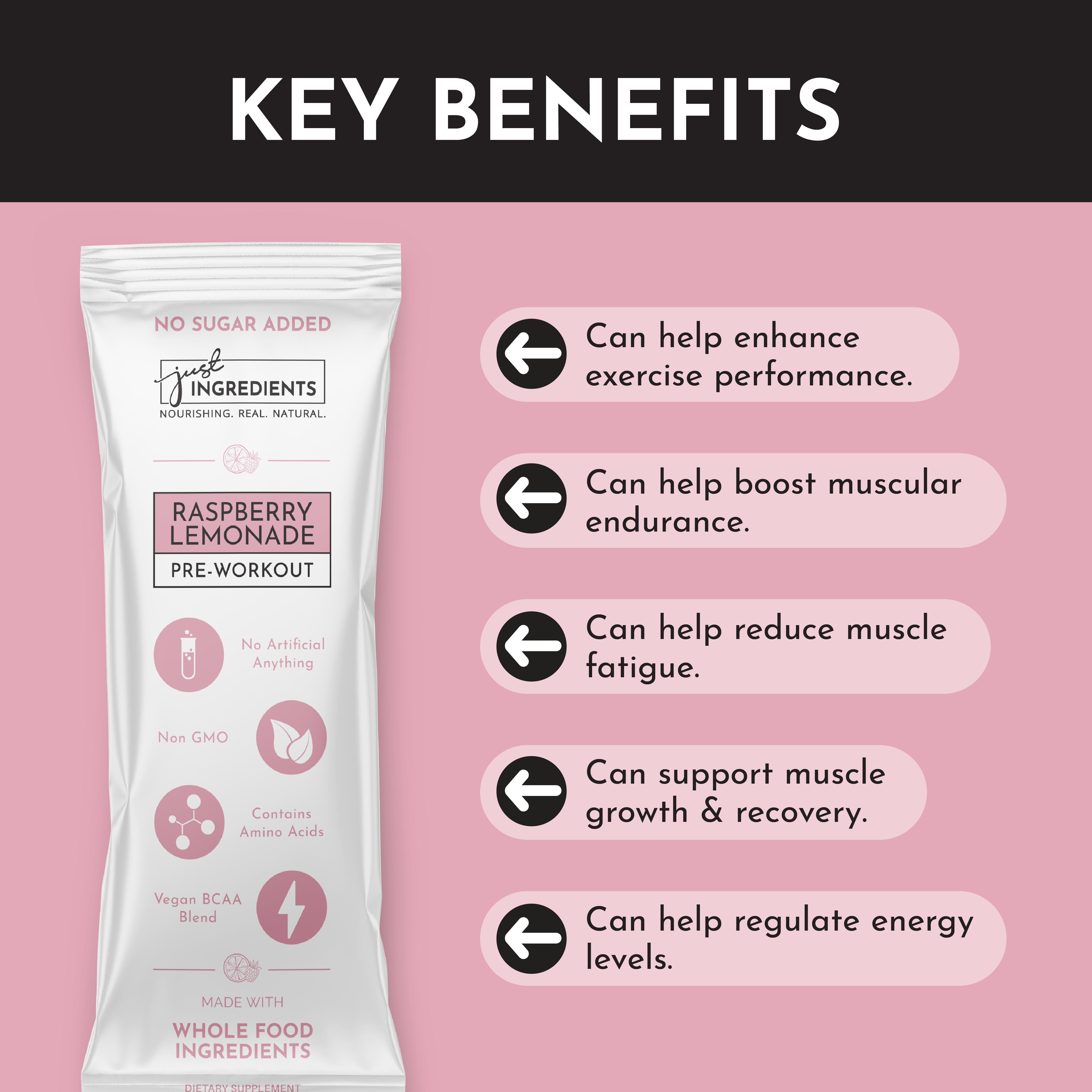 Raspberry Lemonade Pre-Workout Stick