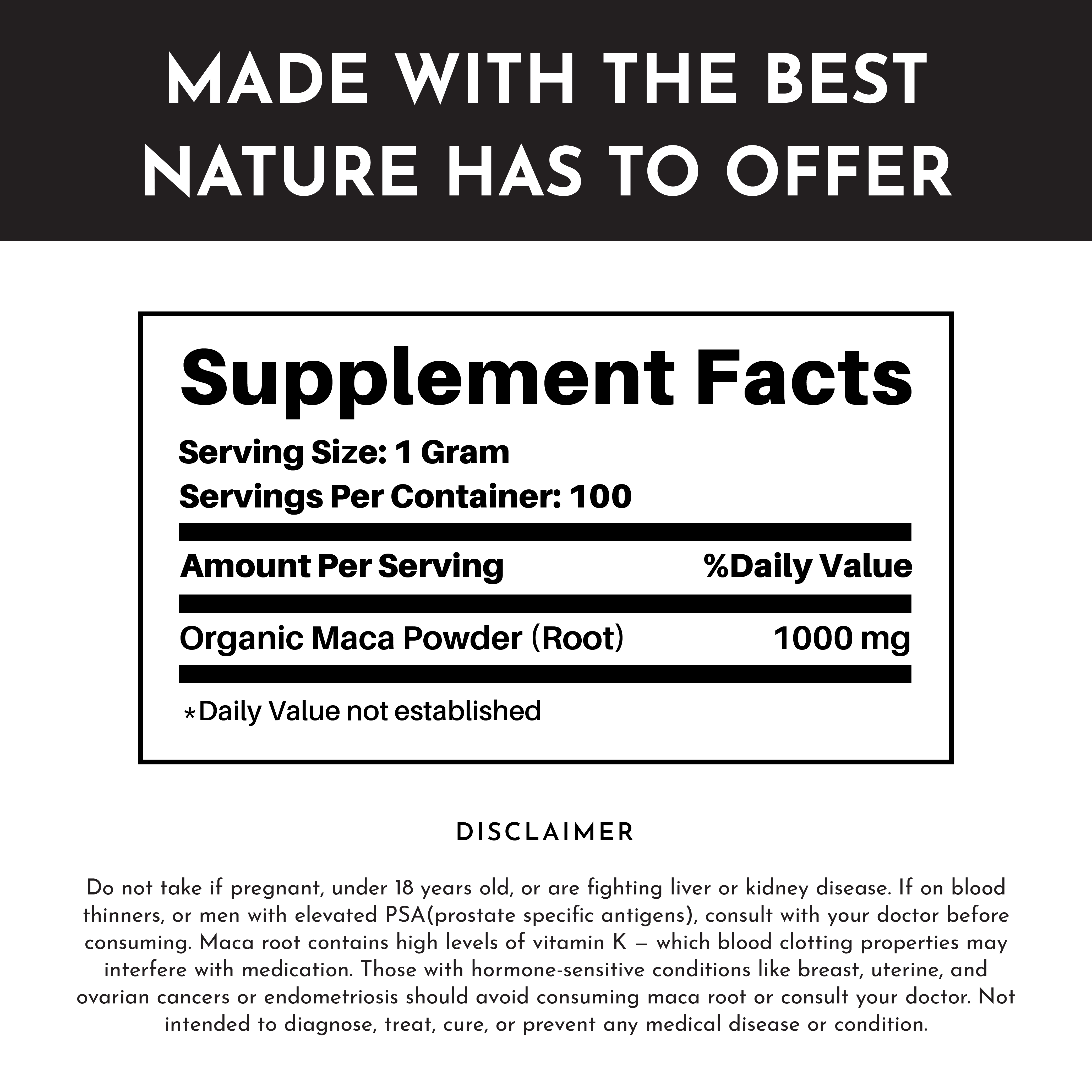 Maca Root