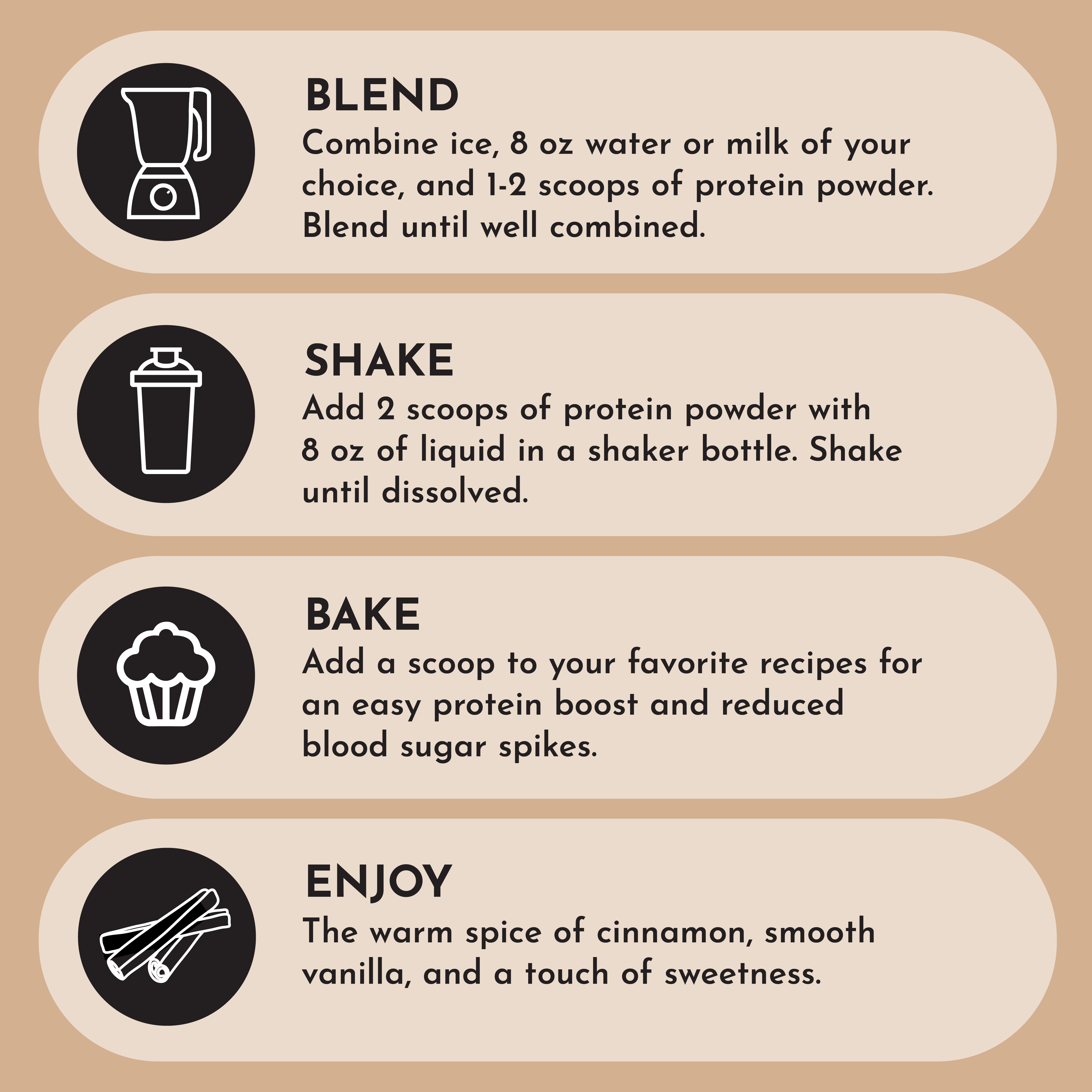 Vegan Snickerdoodle Protein Powder