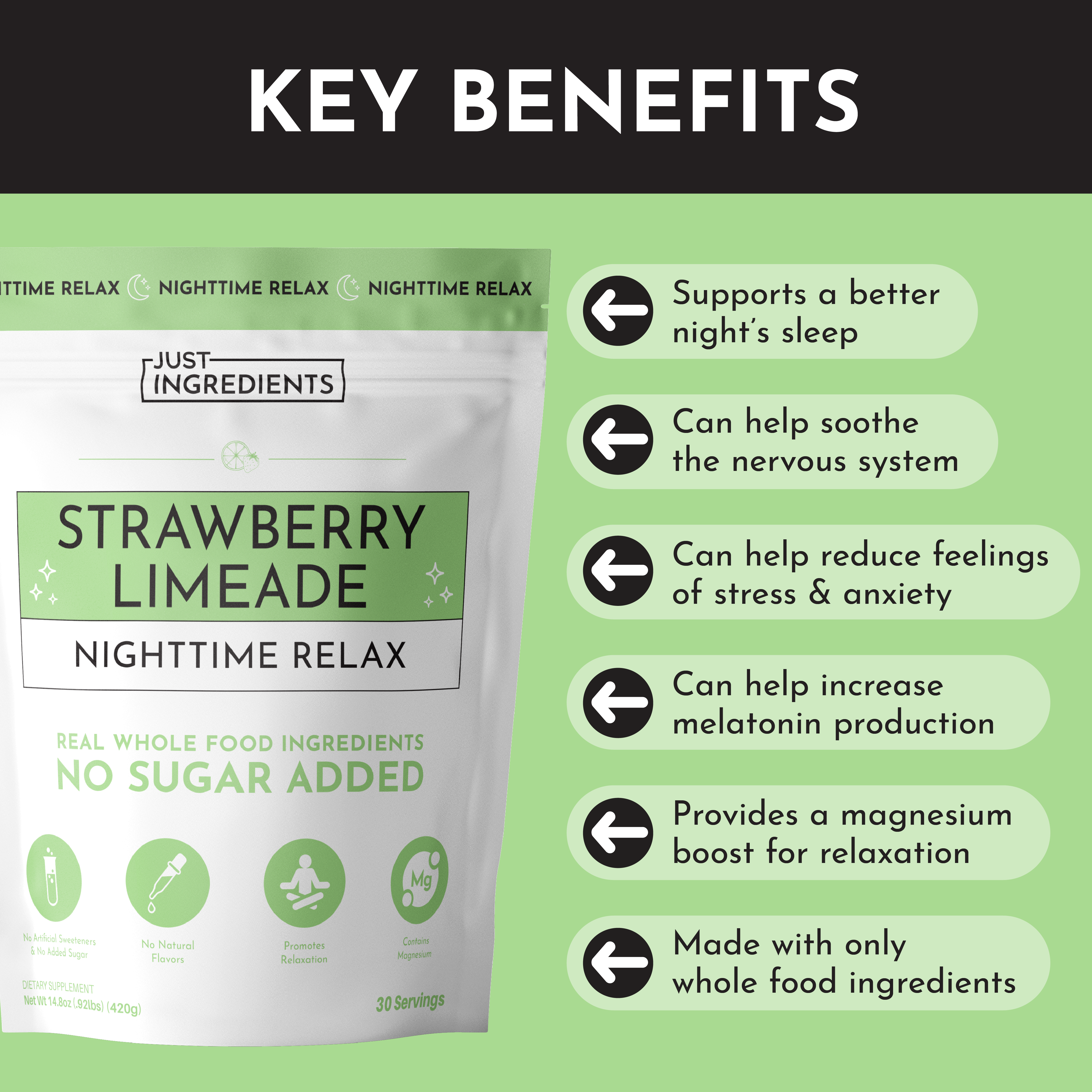 Strawberry Limeade Nighttime Relax