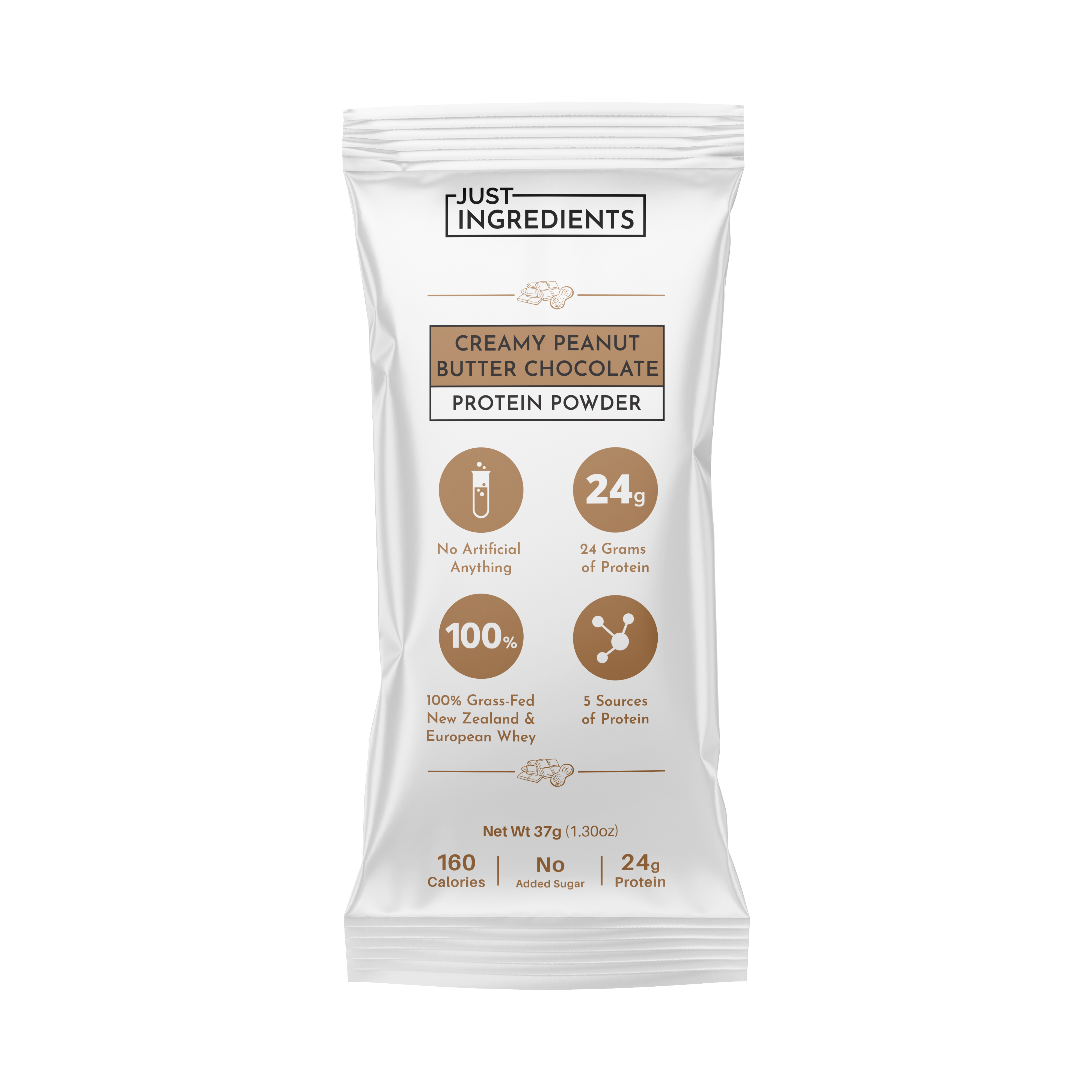 Creamy Peanut Butter Chocolate Protein Powder Stick