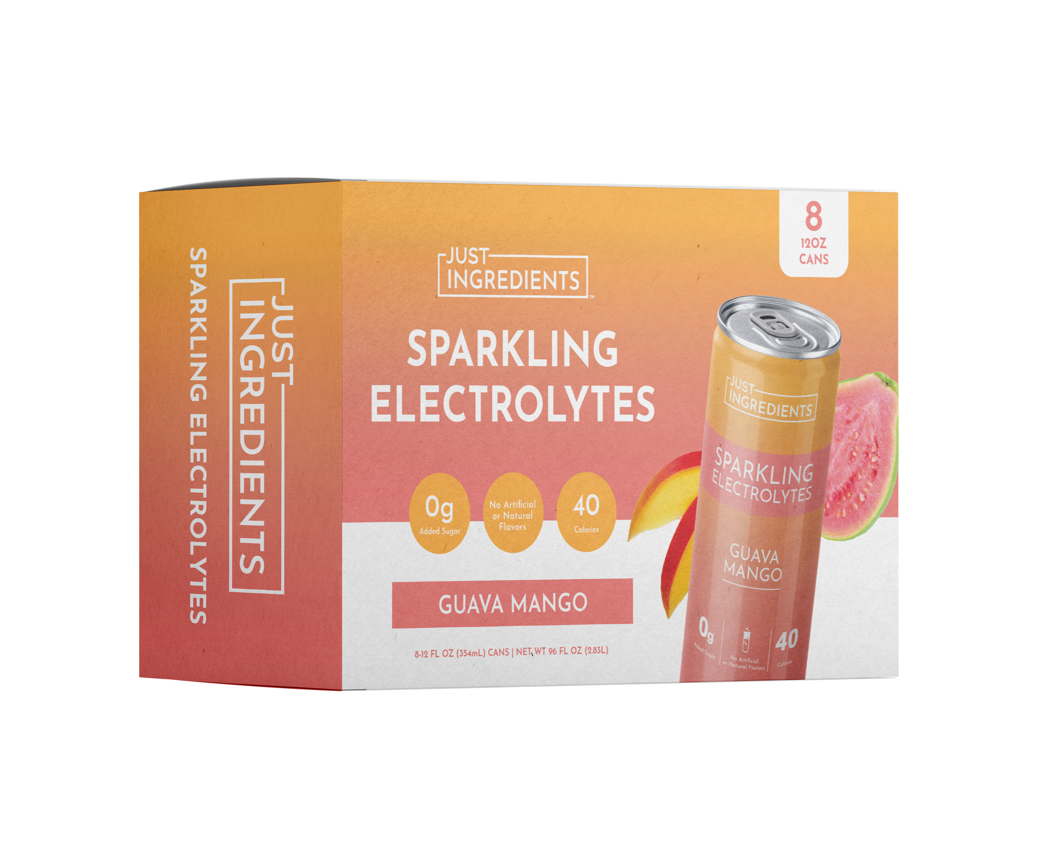 Guava Mango Sparkling Electrolytes (8 pack)