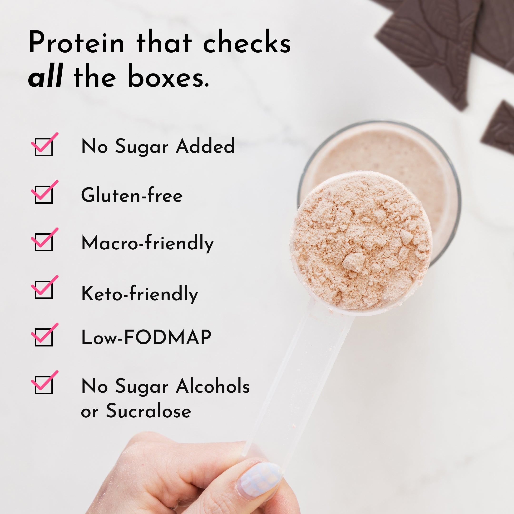 Coconut Chocolate Protein Powder