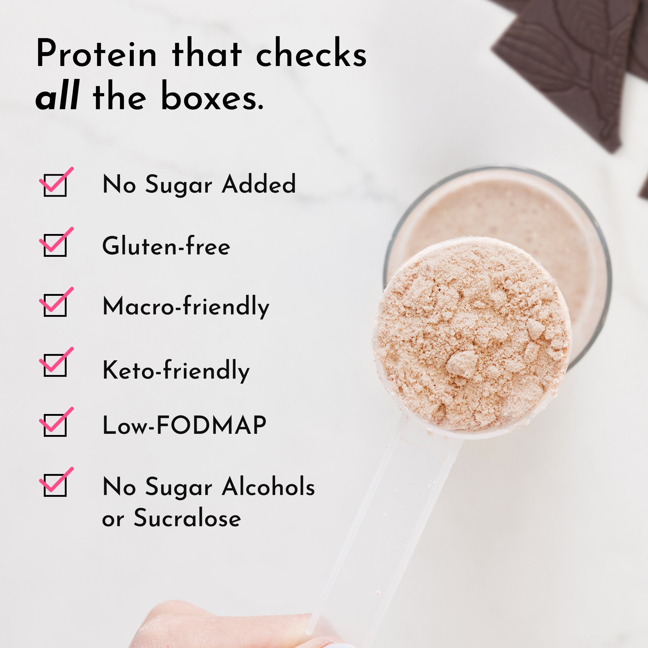 Mint Chocolate Protein Powder