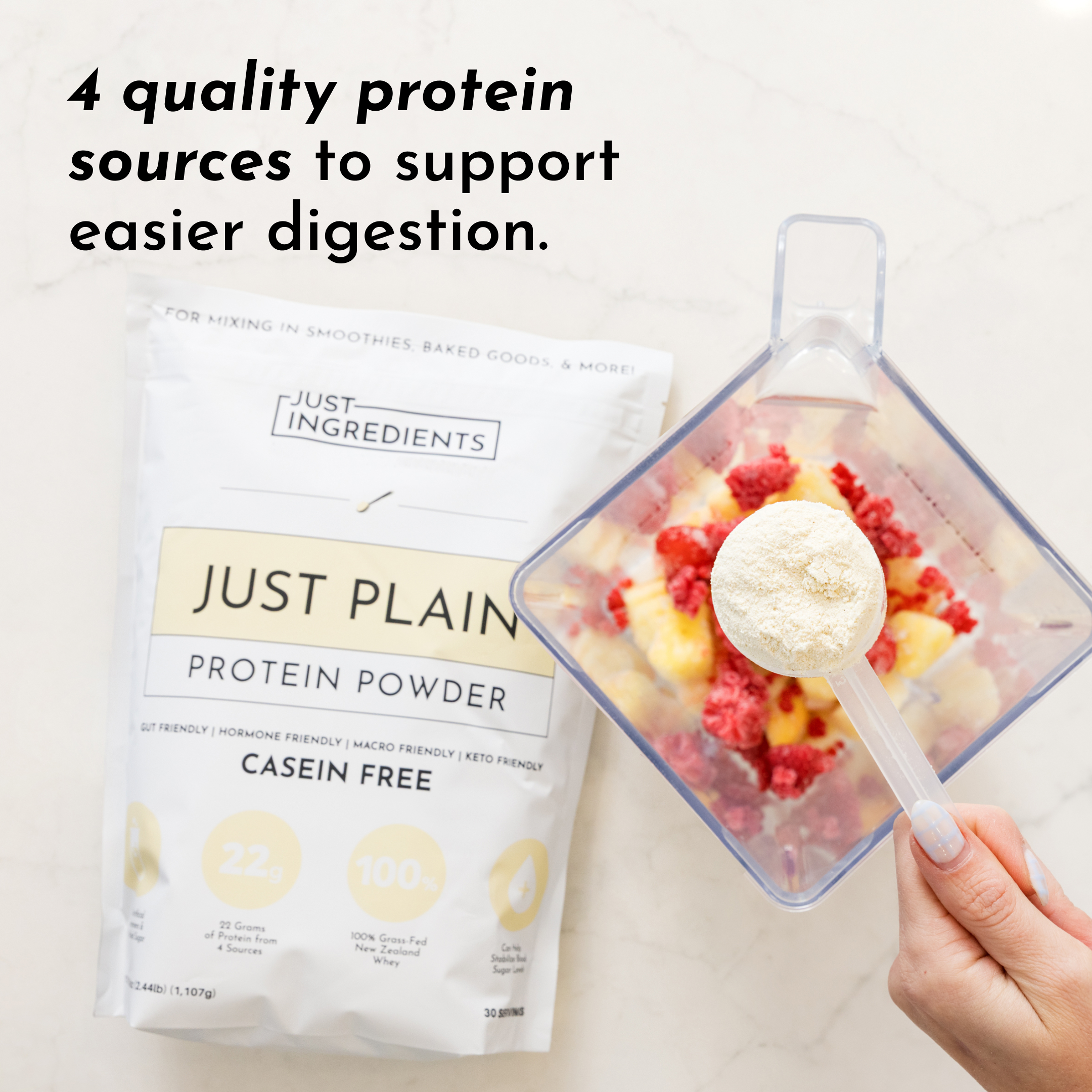 Just Plain Protein Powder