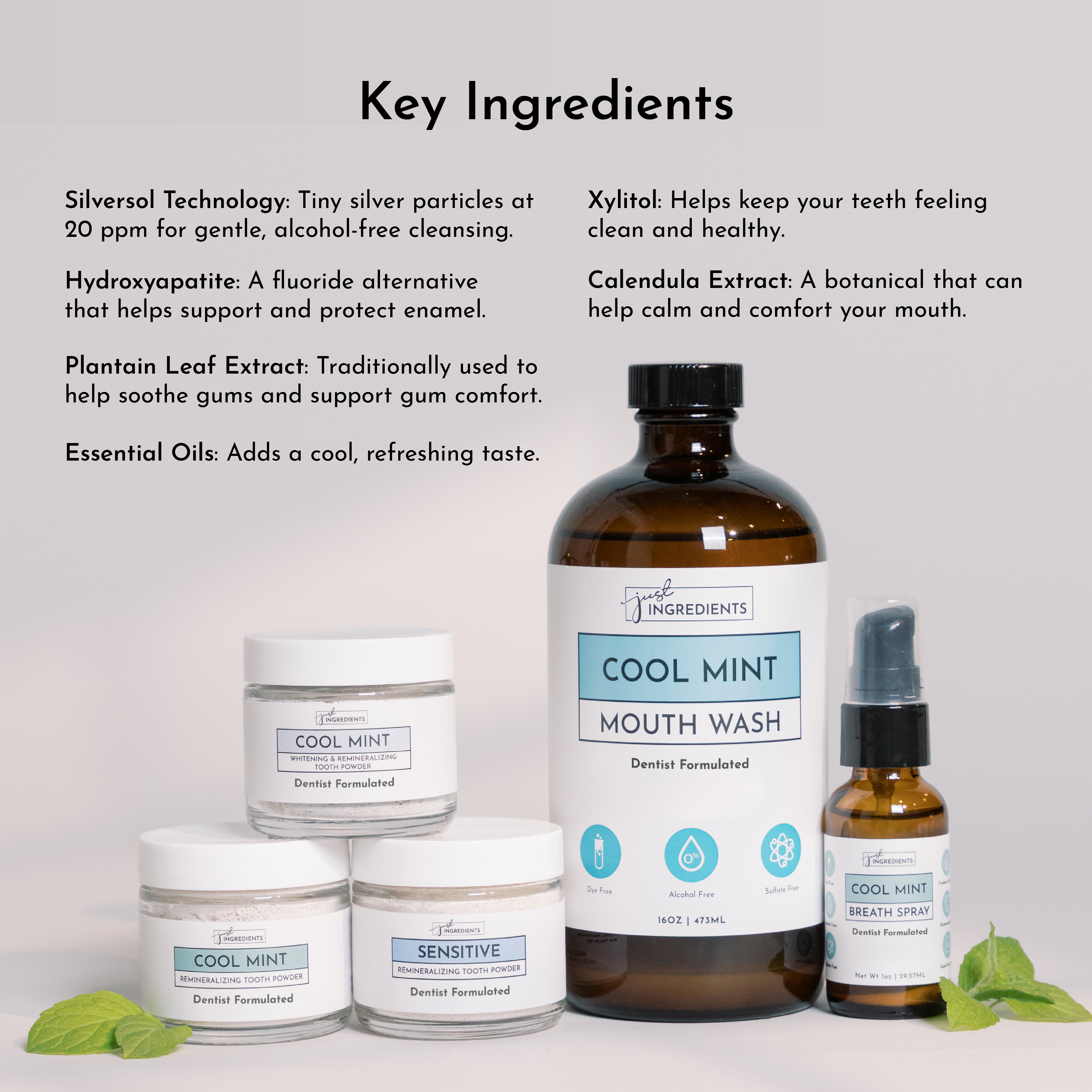 Remineralizing Mouth Wash (Cool Mint)