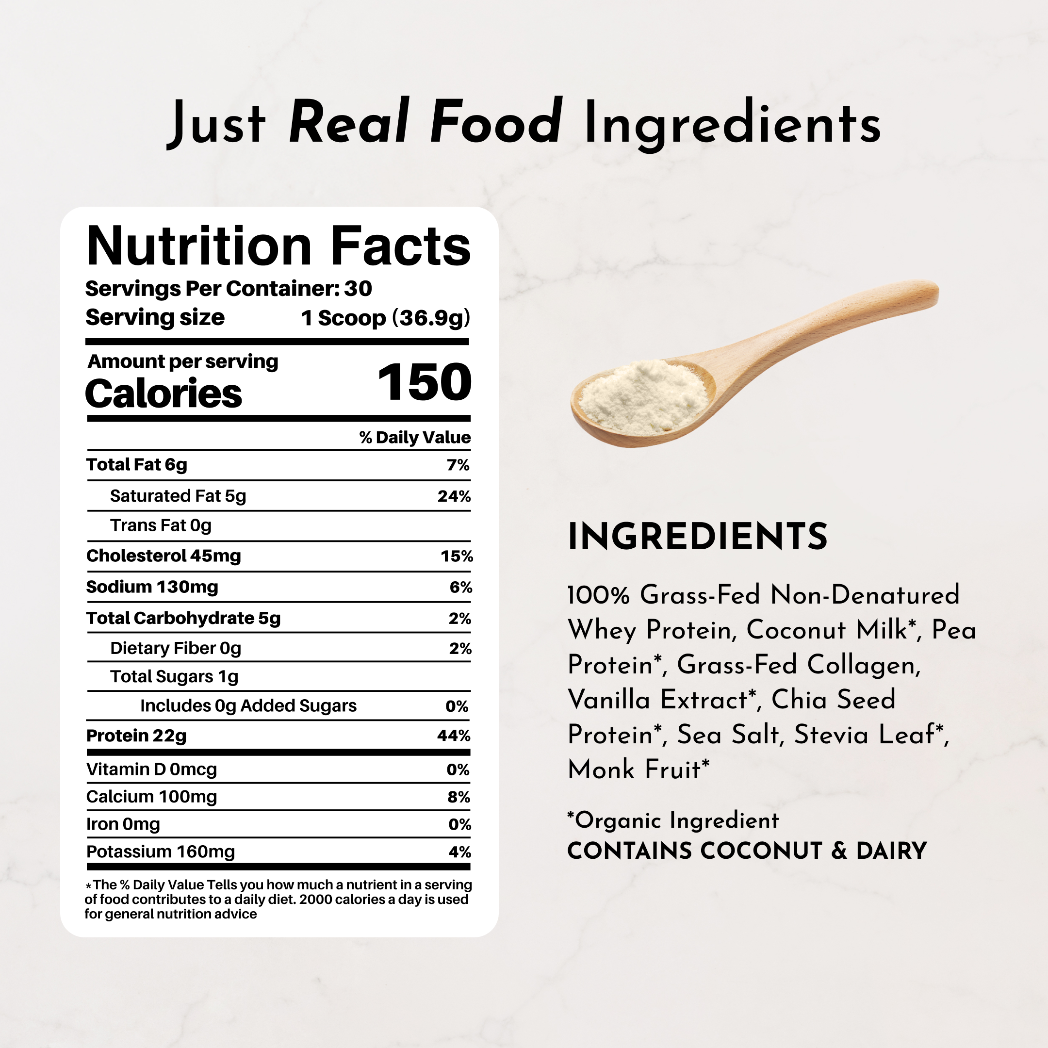 Just Plain Protein Powder