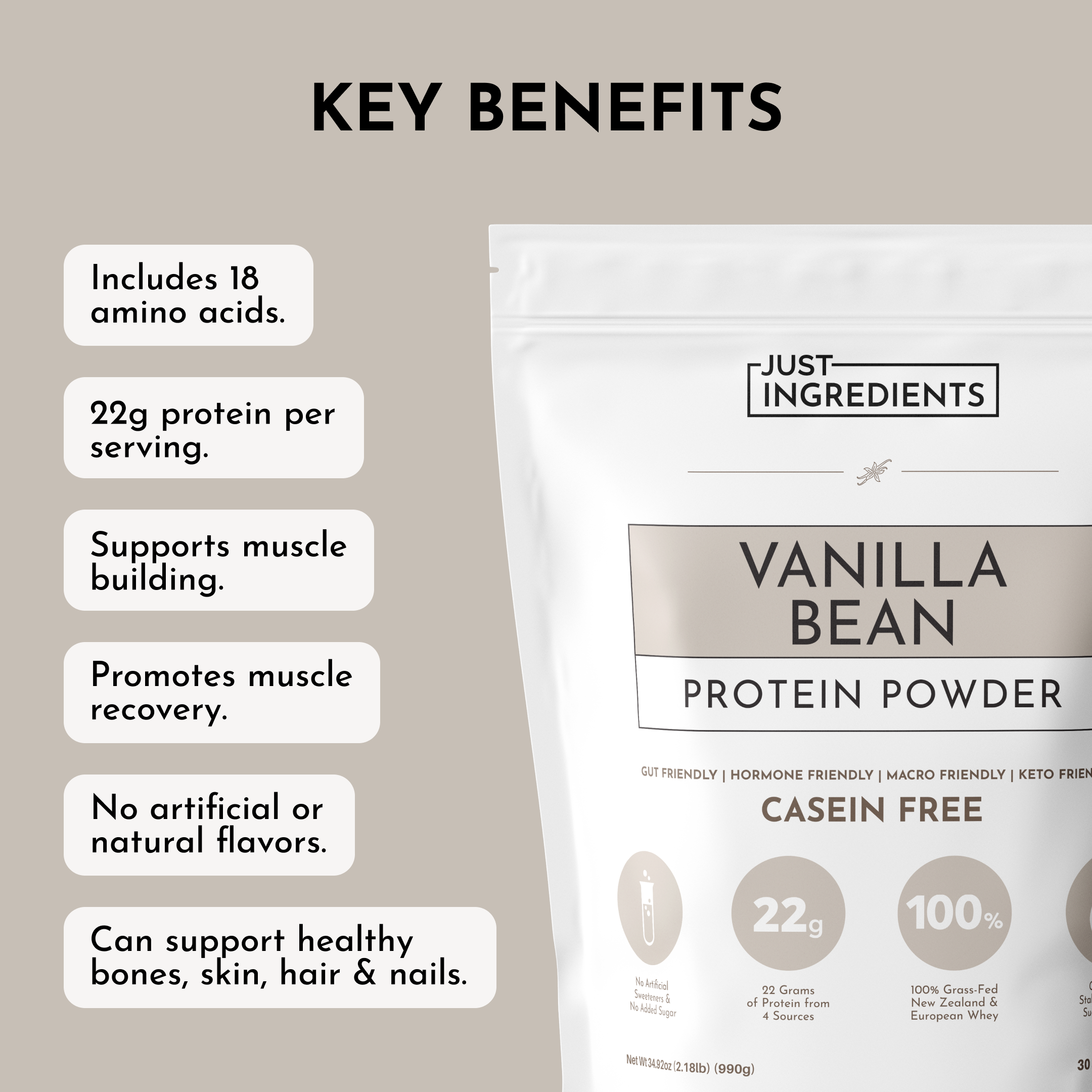 Vanilla Bean Protein Powder