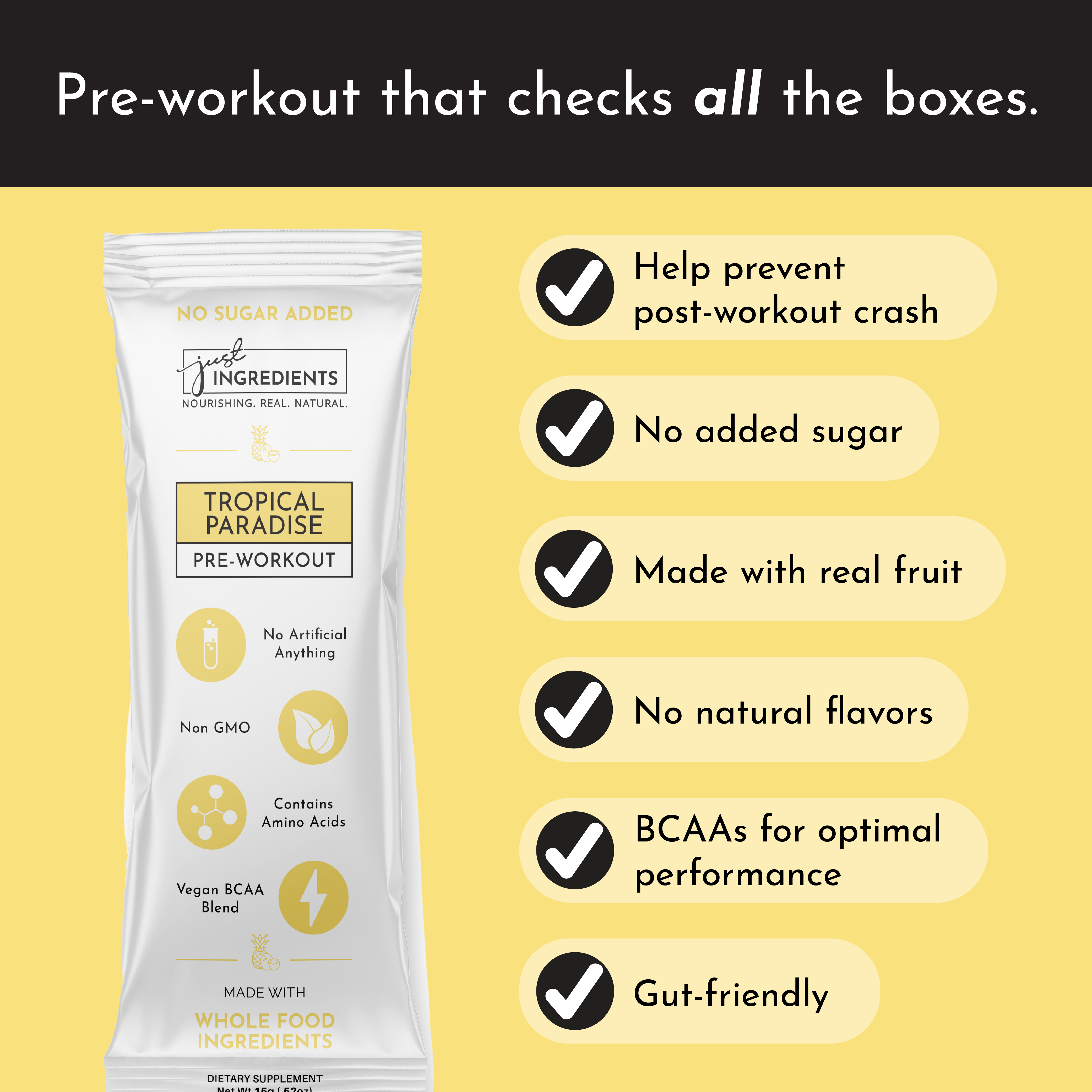 Tropical Paradise Pre-Workout Stick