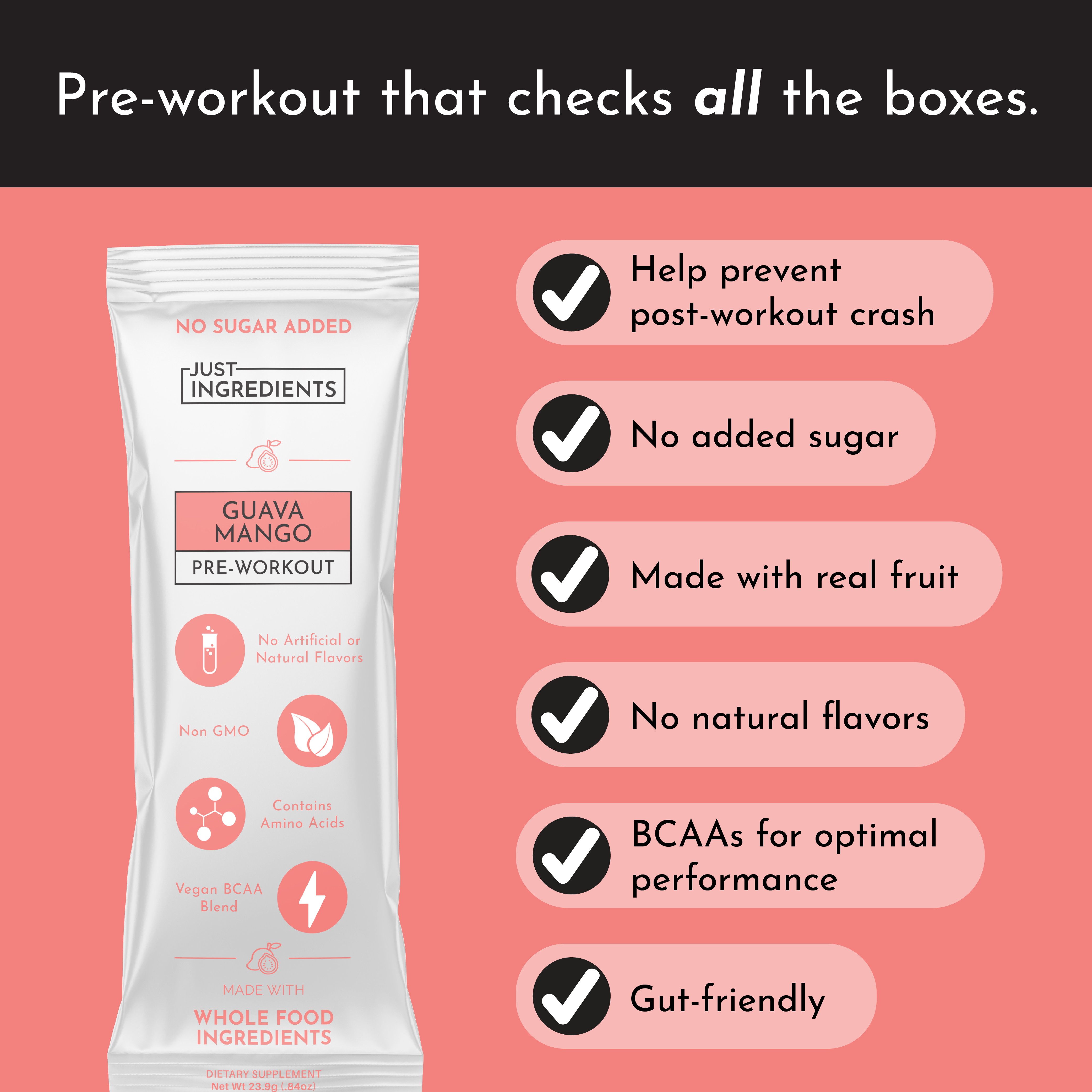 Guava Mango Pre-Workout Stick