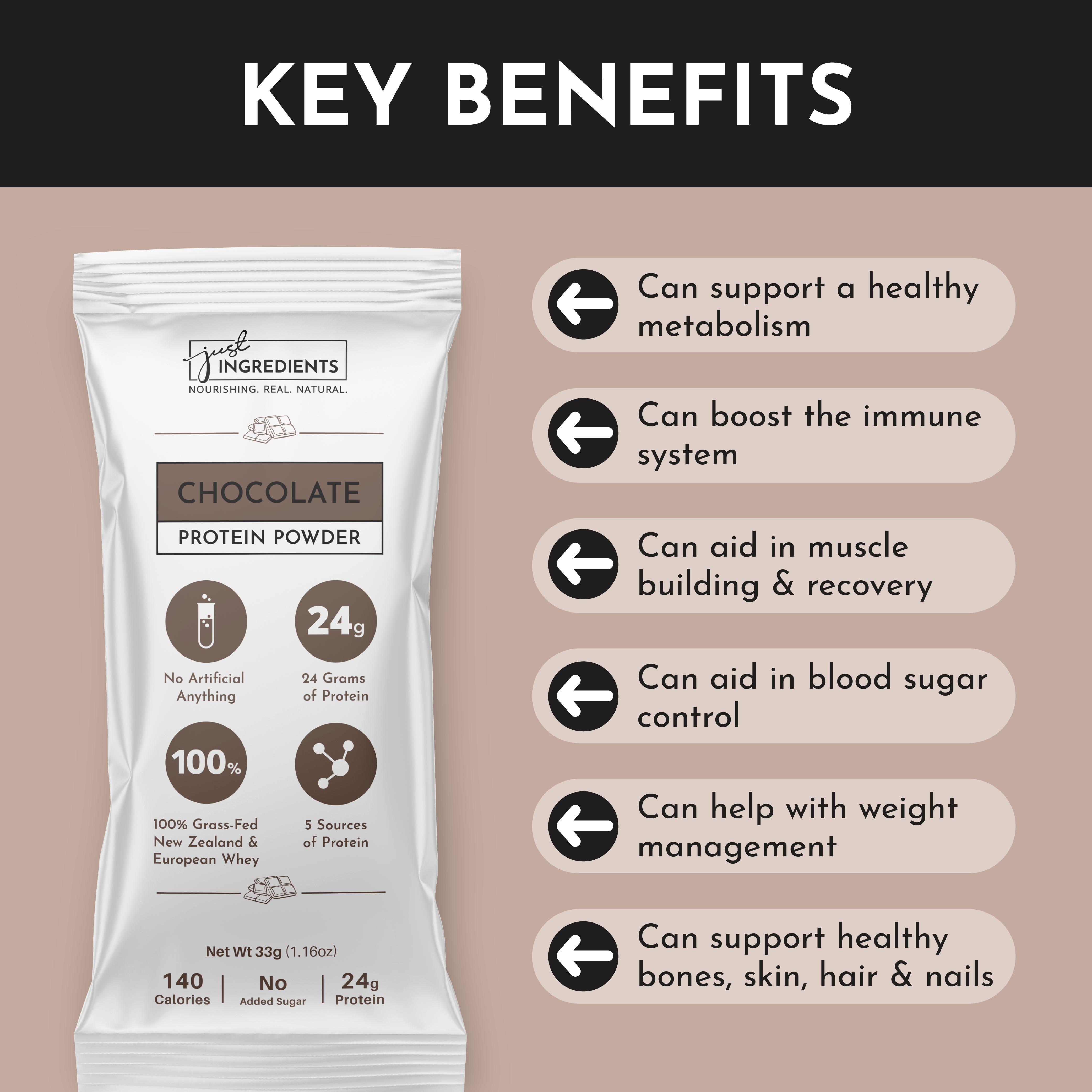 Chocolate Protein Powder Stick