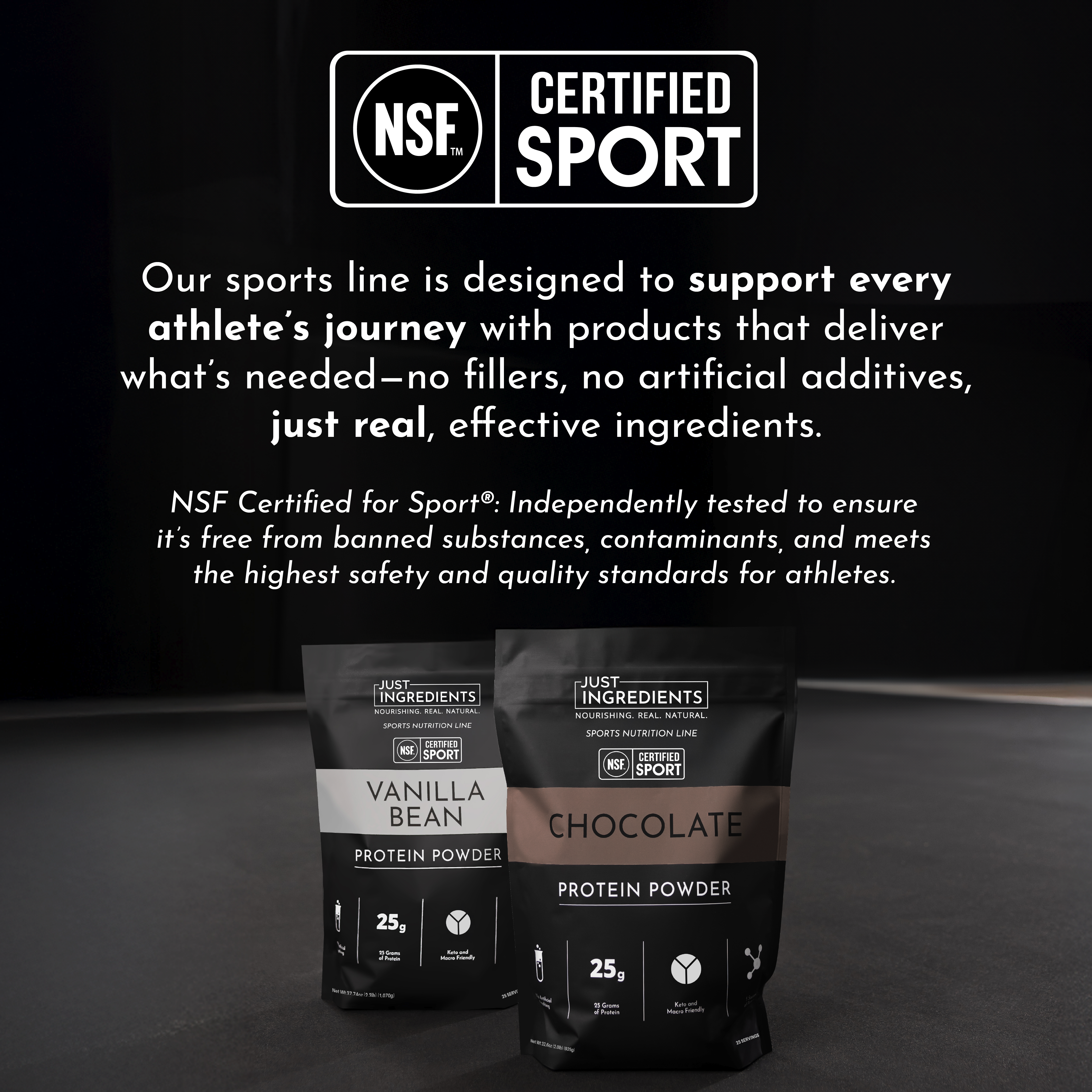 Chocolate Protein Powder - NSF