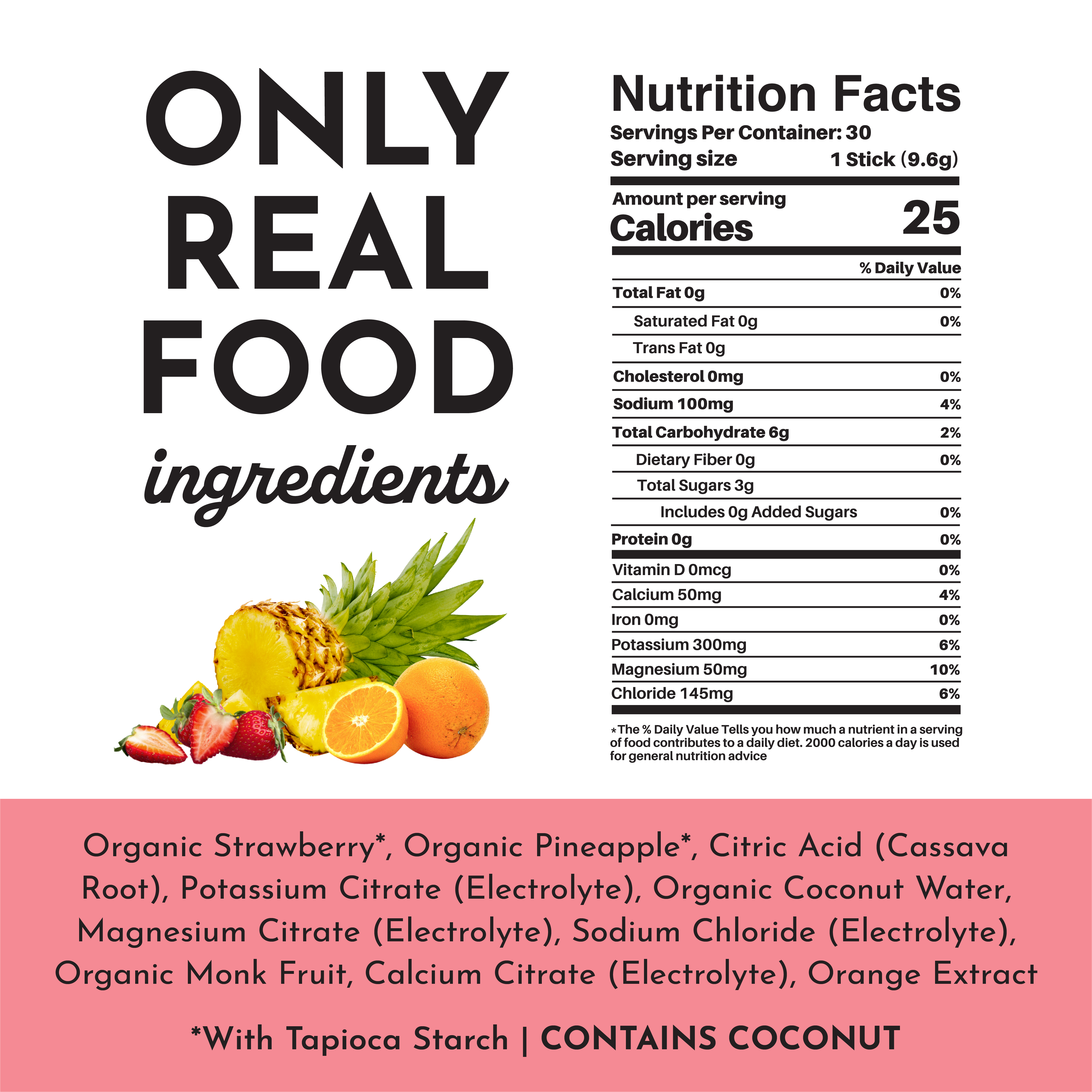 Fruit Punch Electrolytes Stick