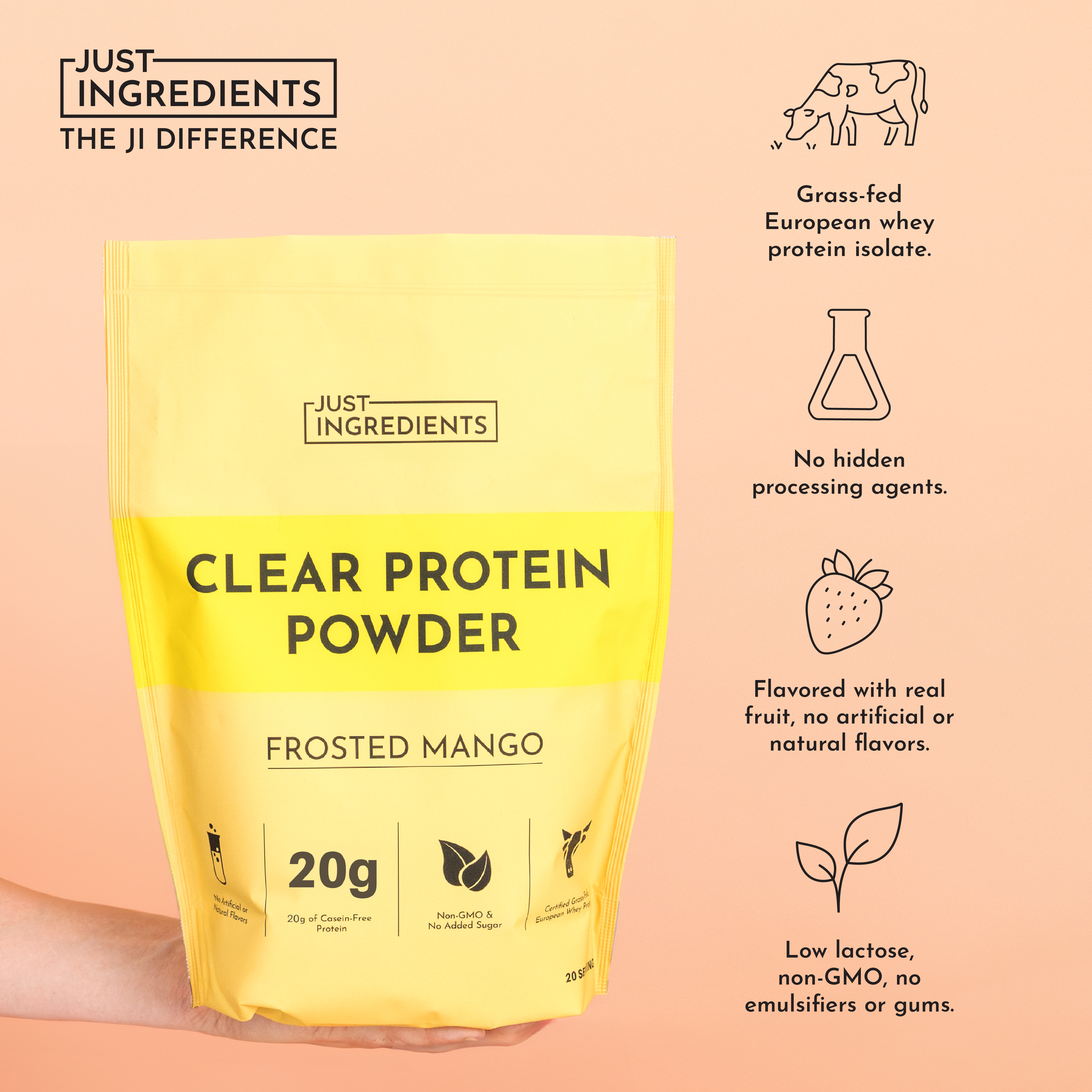 Frosted Mango Clear Protein Powder