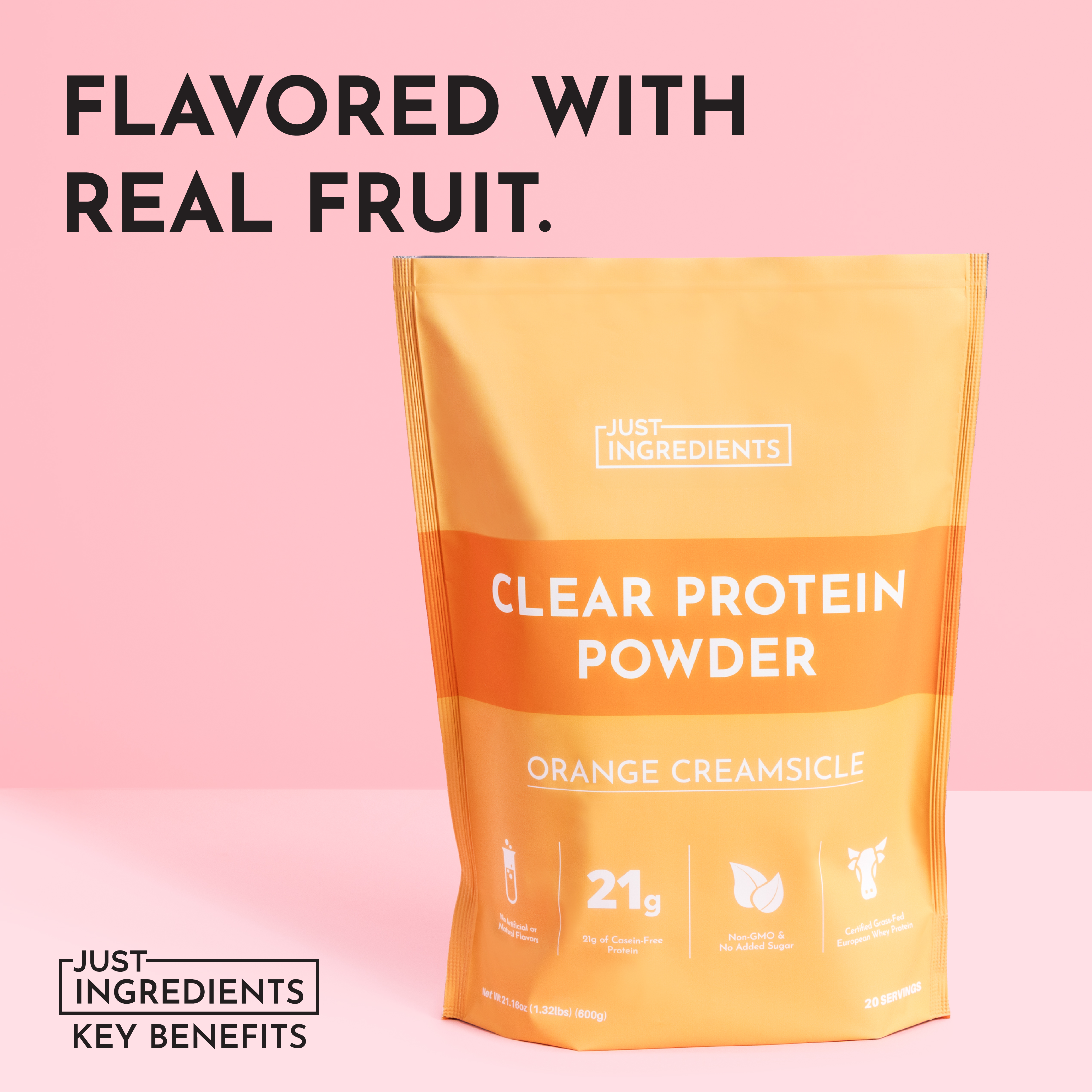 Orange Creamsicle Clear Protein Powder