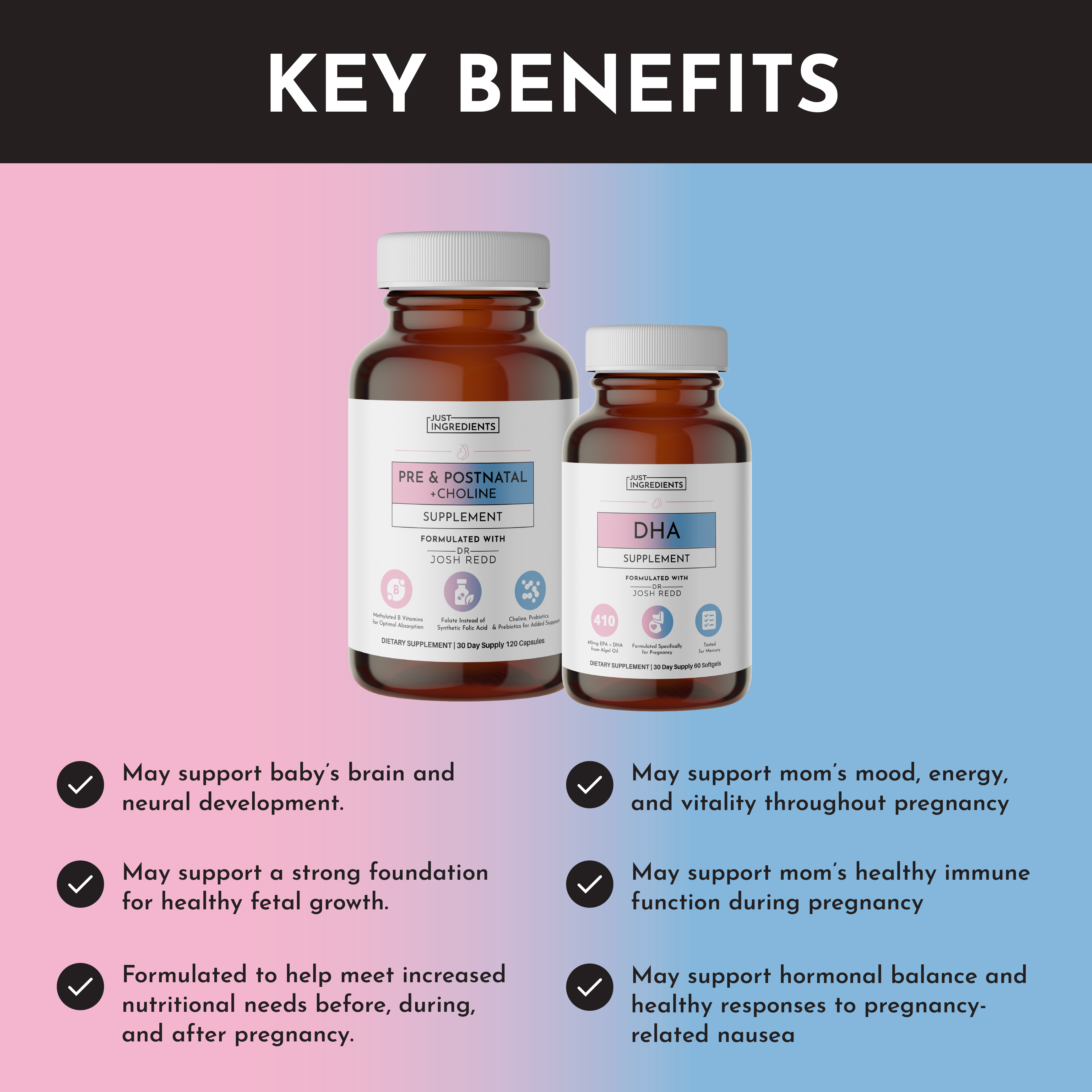 Prenatal & Postnatal + DHA