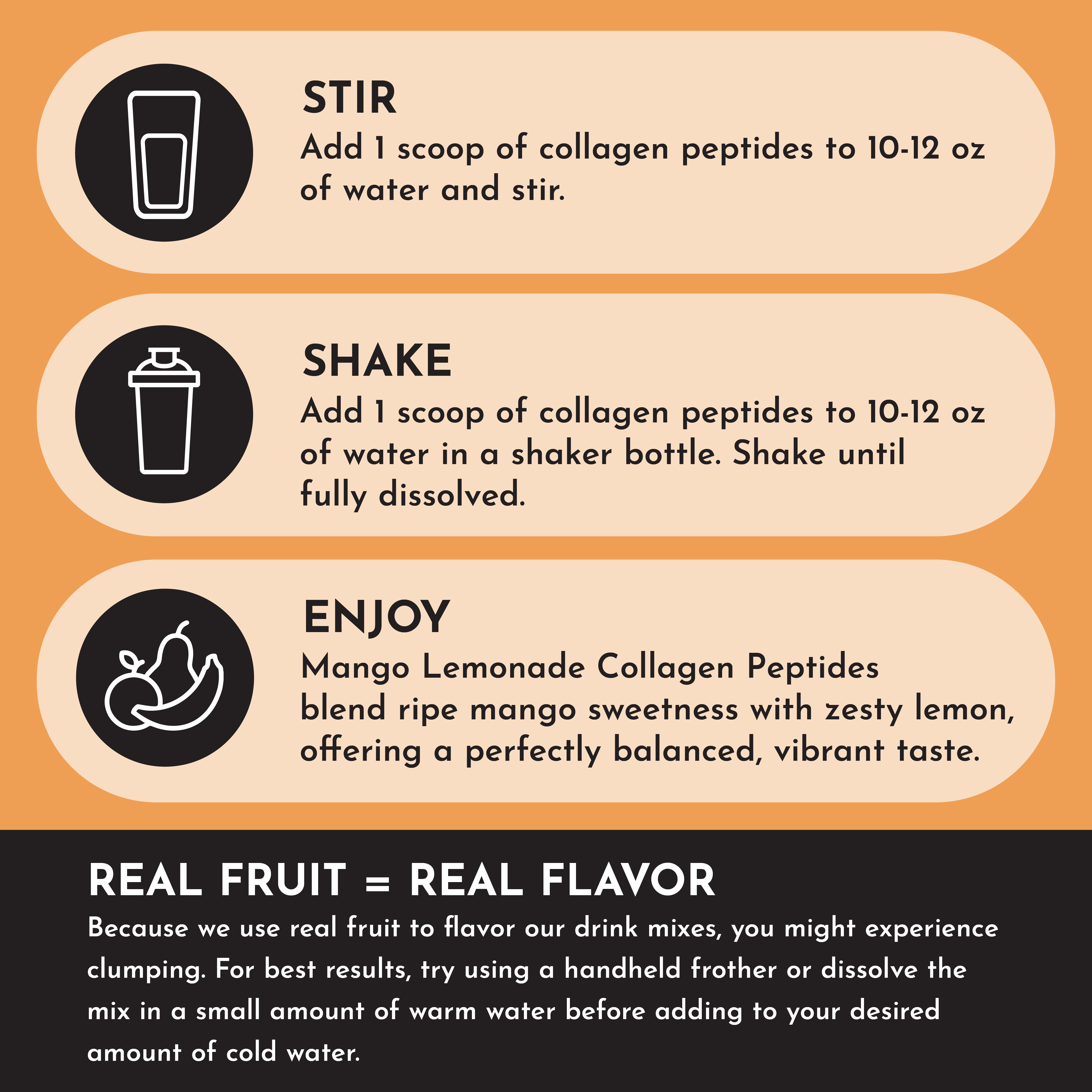 Mango Lemonade Collagen Peptides