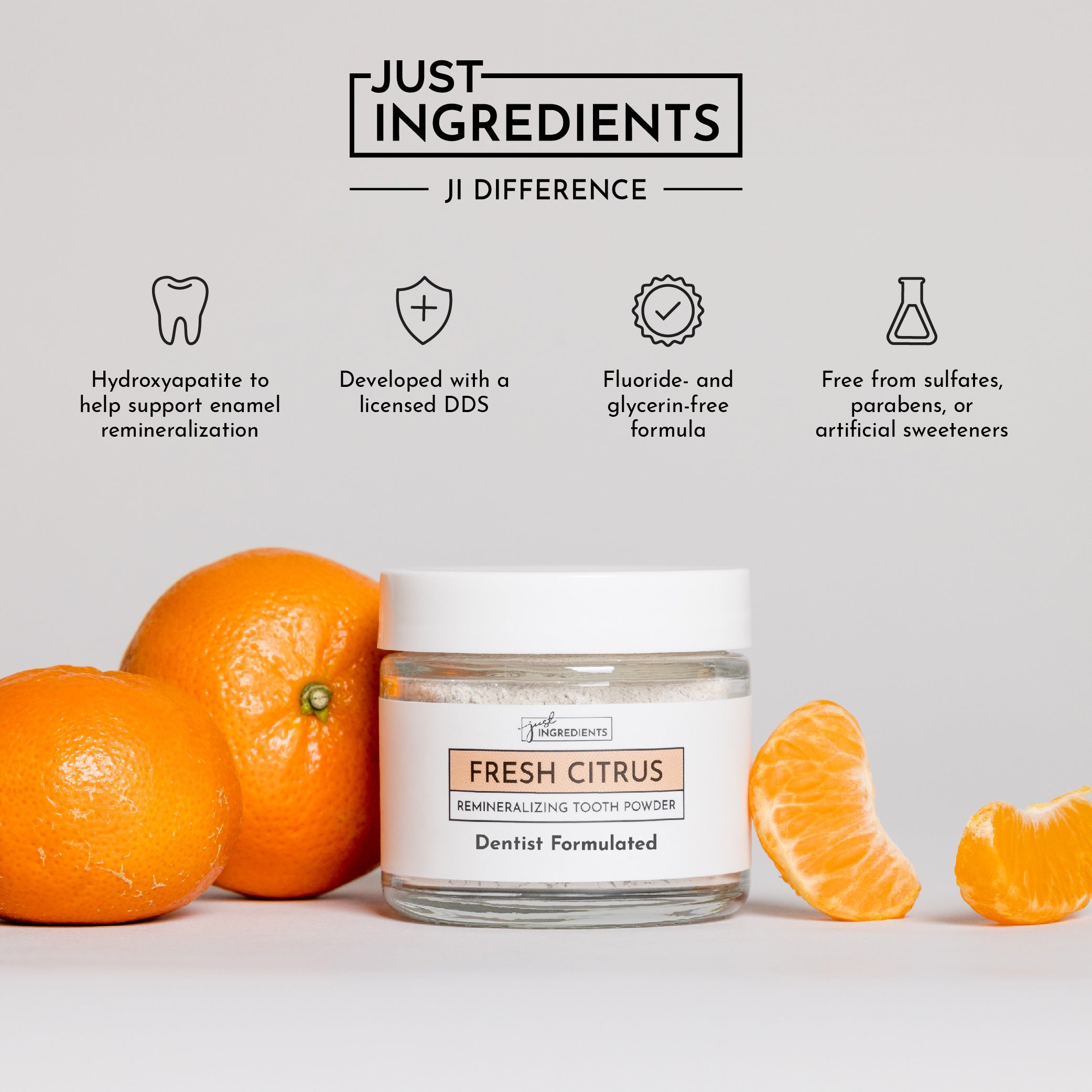 Fresh Citrus Remineralizing Tooth Powder