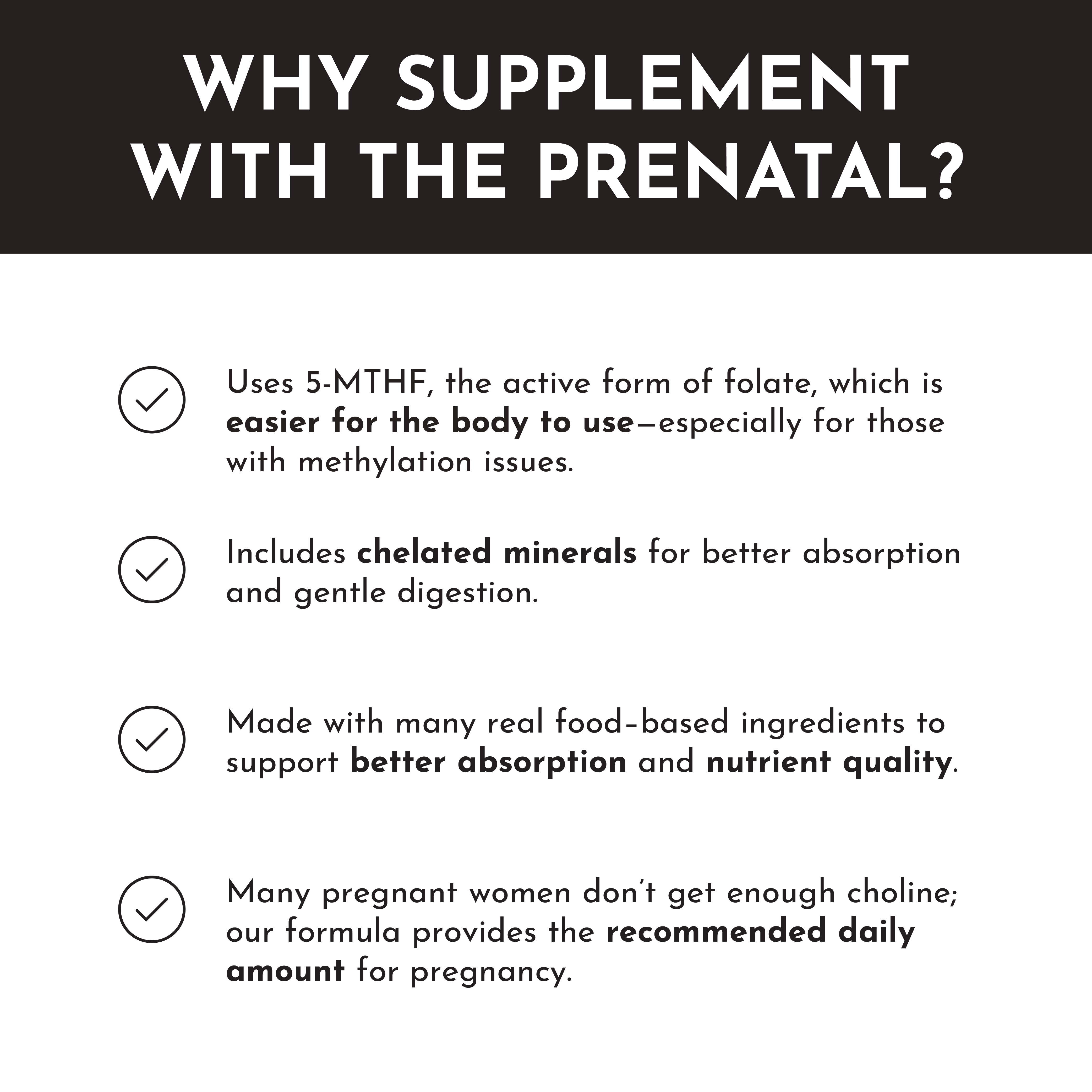Prenatal & Postnatal + DHA